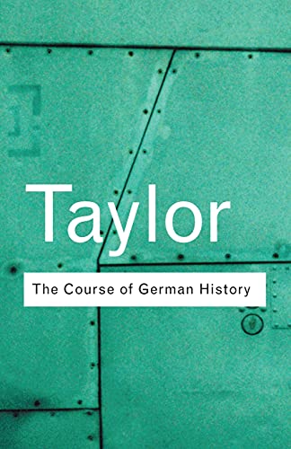 The course of German history Cover