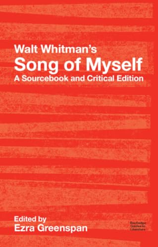 Walt Whitman's "Song of myself" Cover