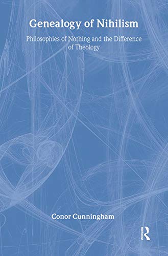 A genealogy of nihilism Cover