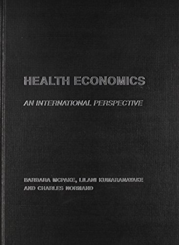 Health economics Cover