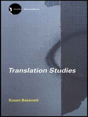 Translation studies Cover