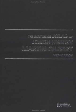 The Routledge Atlas of Jewish History Cover