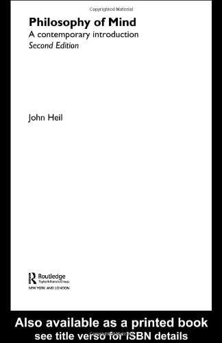 Philosophy of mind Cover