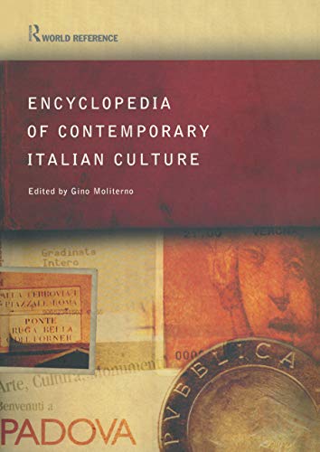 Encyclopedia of contemporary Italian culture Cover