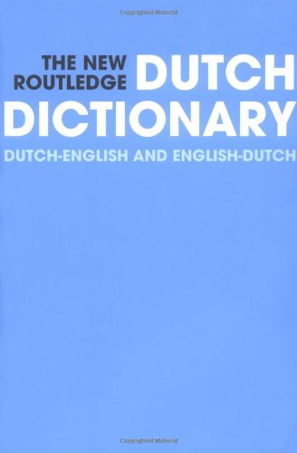 The new Routledge Dutch dictionary Cover