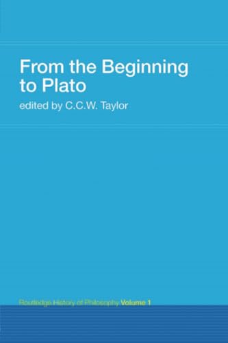 From the beginning to Plato Cover