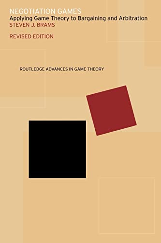 Negotiation games Cover