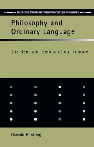 Philosophy and Ordinary Language Cover