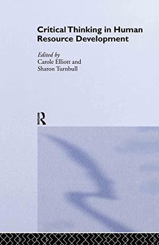 Critical thinking in human resource development Cover