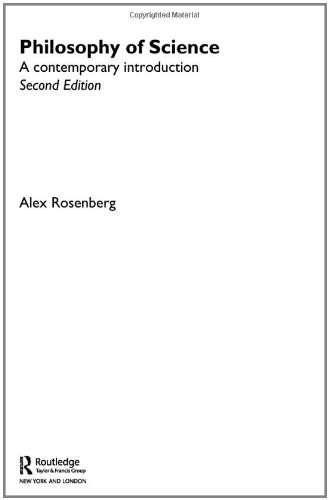 The philosophy of science Cover