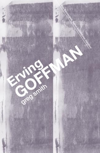 ERVING GOFFMAN. Cover