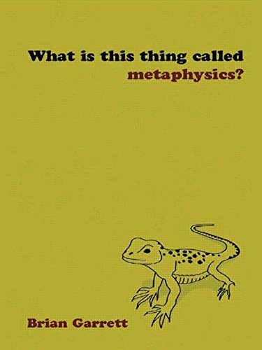 WHat is this thing called Metaphysics? Cover