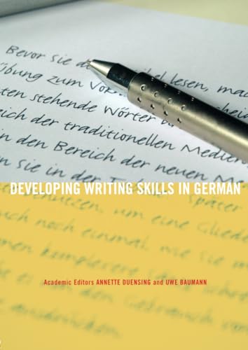 Developing writing skills in German Cover