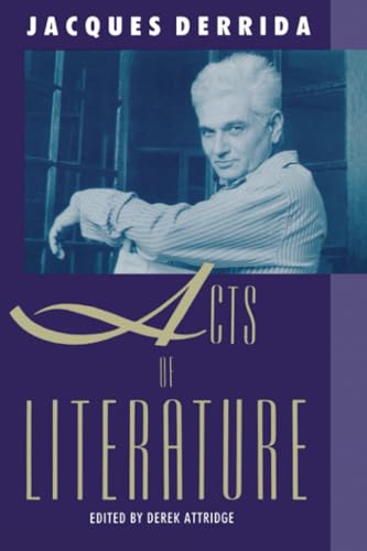 Acts of Literature Cover