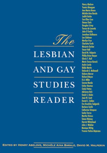 The Lesbian and gay studies reader Cover