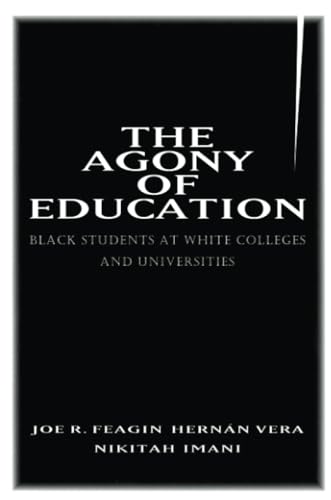 The agony of education Cover