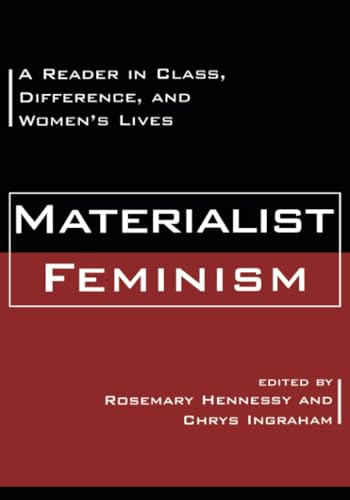 Materialist feminism Cover