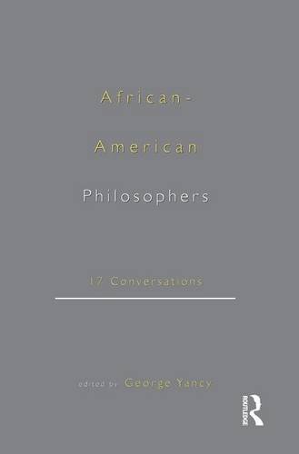 African-American philosophers Cover
