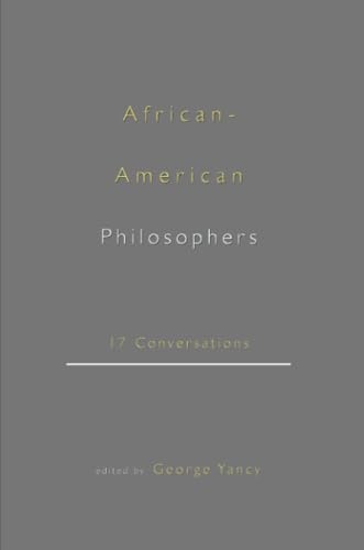 African-American philosophers Cover