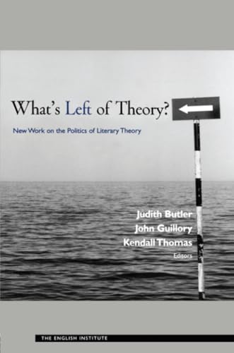 What's Left of Theory? Cover