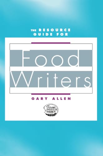 Resource Guide for Food Writers Cover