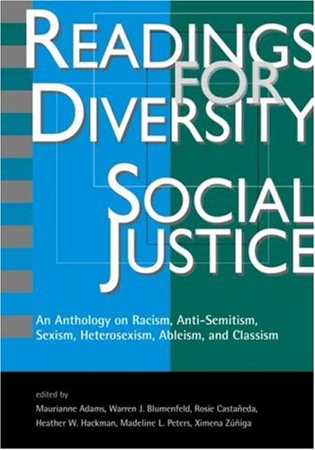Readings for diversity and social justice Cover