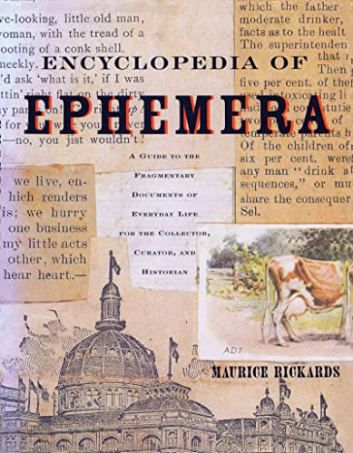 The encyclopedia of ephemera Cover