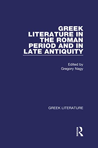 Greek literature Cover
