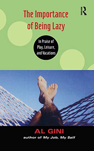 The importance of being lazy Cover