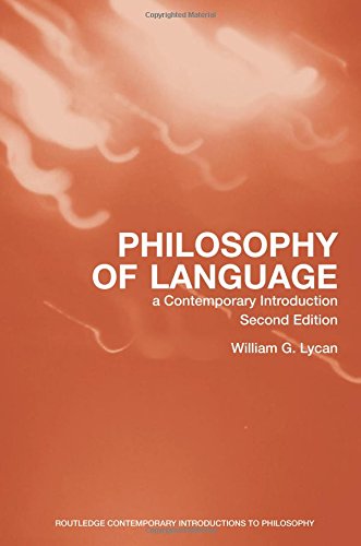 Philosophy of language Cover