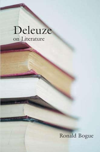 Deleuze on Literature (Deleuze and the Arts, 2) Cover