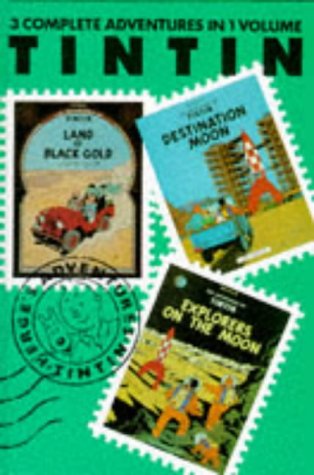 Tintin 3 Adventures Vol. 5 (Tintin Three-in-one Volumes) Cover