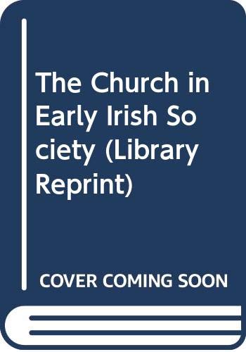 The church in early Irish society Cover