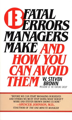 13 Fatal errors managers make and how you can avoid them Cover