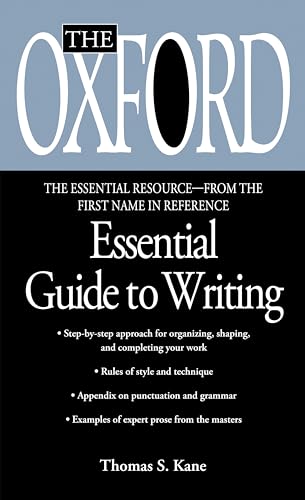 The Oxford essential guide to writing Cover