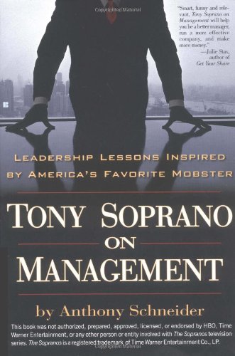 Tony Soprano on management Cover