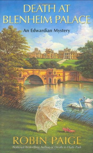 Death at Blenheim Palace (Robin Paige Victorian Mysteries, No. 11) Cover