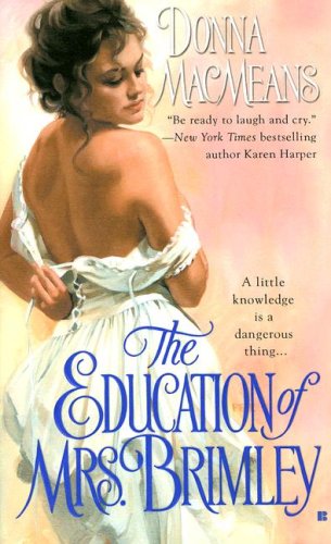 The Education of Mrs. Brimley (Berkley Sensation) Cover