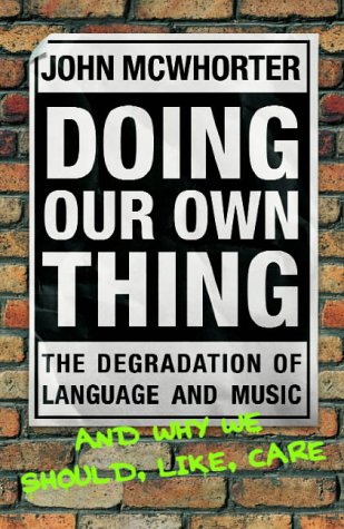 Doing Our Own Thing Cover