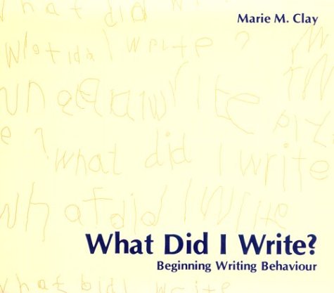 What did I write? Cover