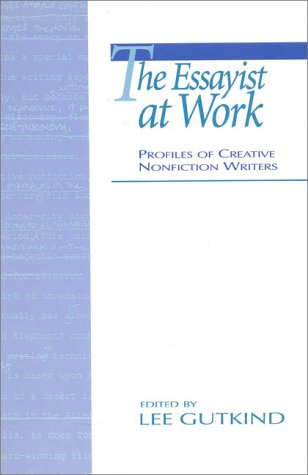 The essayist at work Cover