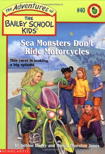 Sea monsters don't ride motorcycles Cover