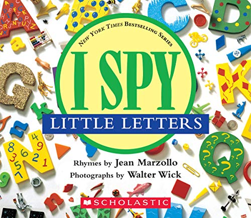 I spy little letters Cover