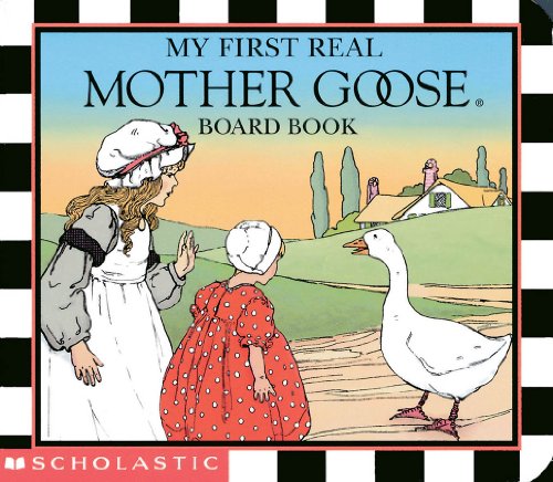 My first real Mother Goose board book. Cover