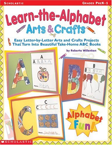 Learn-the-Alphabet Arts & Crafts (Grades PreK-1) Cover