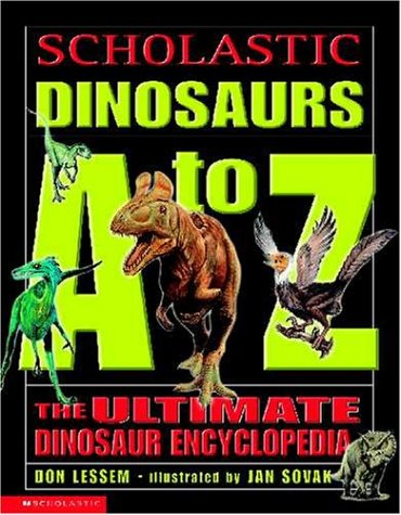Scholastic dinosaurs A-Z Cover