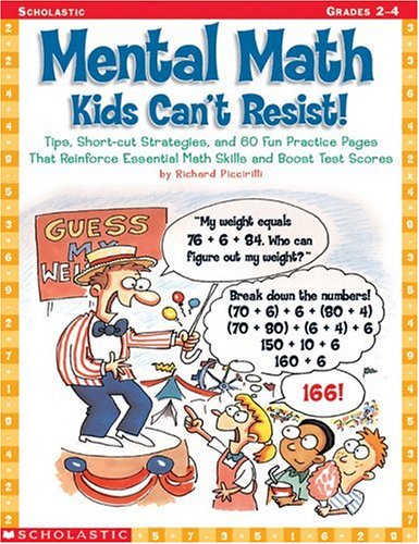 Mental Math Kids Can't Resist! (Grades 2-4) Cover