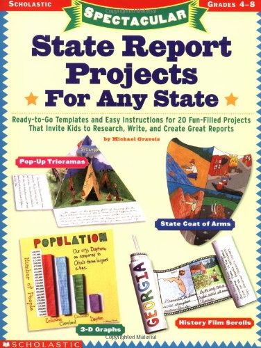 State Report Projects for Any State (Spectacular) Cover