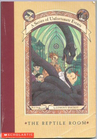 The Reptile Room (A Series of Unfortunate Events #2) Cover