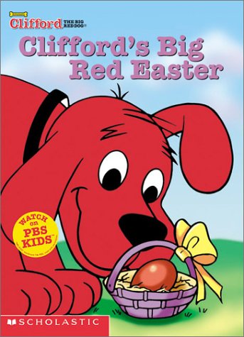 Clifford's big red Easter Cover